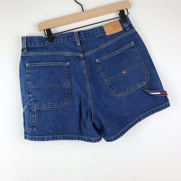 tommy hilfiger denim shorts womens